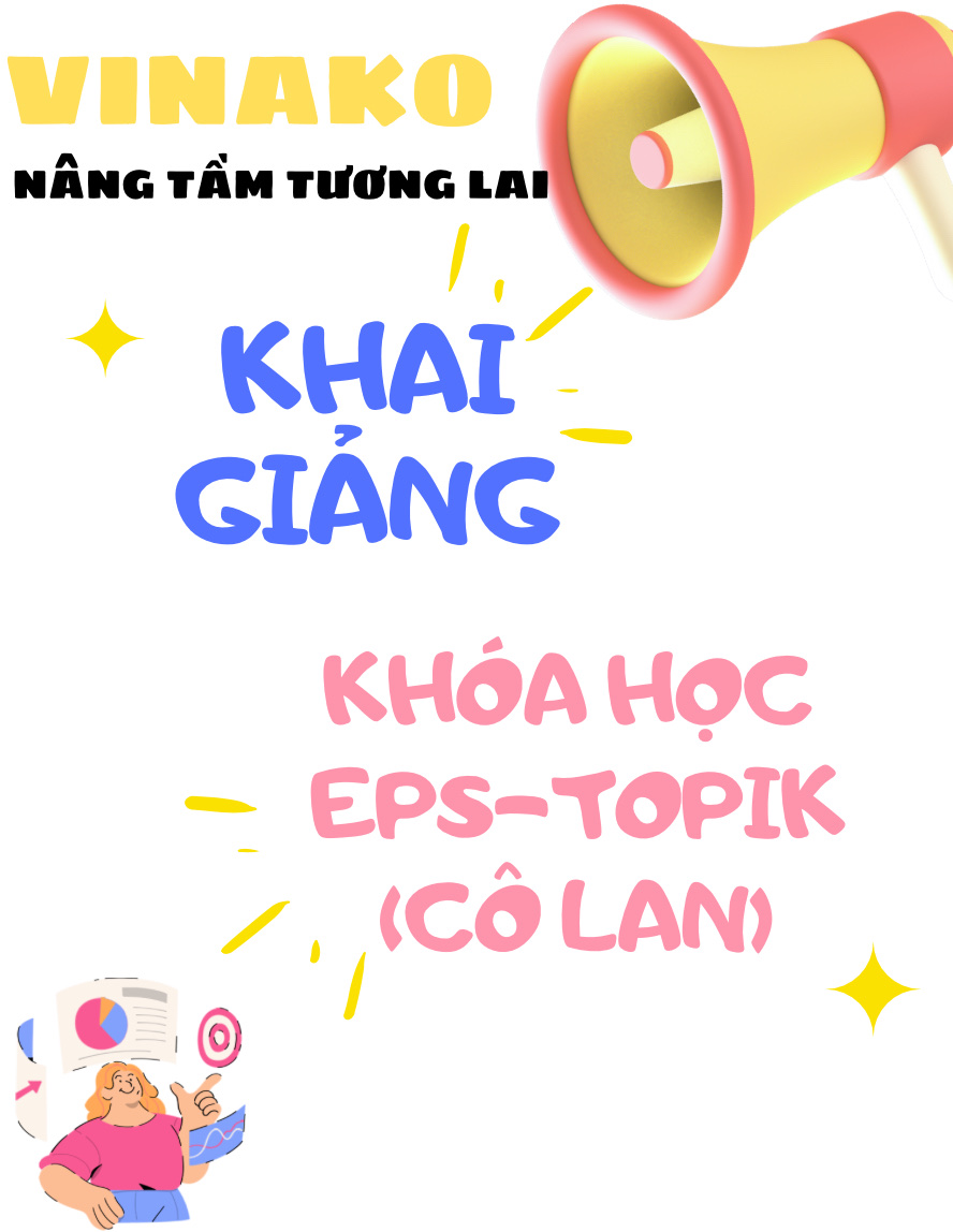 Khóa học tiếng Hàn EPS - TOPIK (cô Lan)